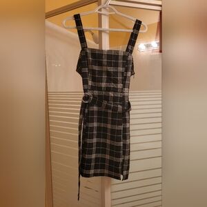 H&M plaid dress